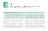 Introduction to Pharmacokinetics and Pharmacodynamics files/p2418-sample-chapter-1.pdf · alter drug absorption, distribution, or elimination • Drug interactions Therapeutic monitoring
