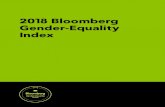 2018 Bloomberg Gender-Equality Index...gender equality. In 2016, Bloomberg launched the Bloomberg Financial Services Gender-Equality Index (BFGEI). In response to demand from investors,