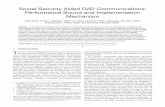 1 Social Security Aided D2D Communications: Performance Bound and Implementation Mechanism · 2020. 5. 27. · to analyze power control for D2D communication under-laying cellular