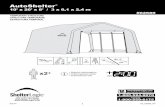 AutoShelter · 2020. 11. 17. · 2 05626804 03312014 ATTENTION: This shelter product is manufactured with quality materials. It is designed to fit the ShelterLogic® Corp. qualité.