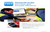 SmartCards ... productivity and increased costs throughout the supply chain. CSCS SmartCards can be