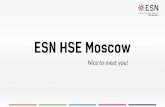 Nice to meet you! · 2020. 8. 28. · Nice to meet you! ESN (Erasmus Student Network) ... confident in a new cultural and social environment. You meet you buddy upon your arrival