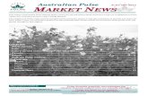 Australian Pulse UNE th MARKET NEWS · 2016. 6. 12. · Australian Pulse MARKET NEWS JUNE 30th 2013 This edition of Australia Pulse Market News covers the period where North American