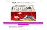 FEDERALISM: OPPORTUNITIES AND CHALLENGES IN ... ... Keywords: federalism, opportunities, challenges,