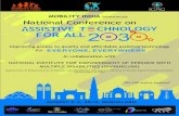MOBILITY INDIA announces National Conference on 2 3mobility-india.org/national-conference/wp-content/... · 2019. 5. 31. · National Conference on Assistive Technology for ALL -