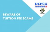 BEWARE OF TUITION FEE SCAMS - University of Liverpool...Chinese students are being approached in person and via WeChat by individuals off ering to pay their university tuition fees
