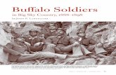 Buffalo Soldiers - Montana Historical Society€¦ · Not all the buffalo soldier’s duty time was spent in or near the garrison. Maneuvers increasingly took troops to the field,