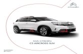 NYA CITROËN C5 AIRCROSS SUV · 2020. 5. 5. · Nya Citroën C5 Aircross SUV sticker ut i segmentet med sina tre fristående säten bak. Eftersom de är lika breda sitter alla baksätespassagerare
