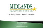 “Fueling South Carolina’s Future”€¦ · Biodiesel Mag. 2013 DHEC Biz of Yr. 2011 SC ... Plant in SC Bio4EDU Fundraiser Restaurant support the schools by contracting with MBF