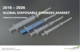 Global Disposable Syringes Market Size, Share and Forecast 2026 | TechSci Research
