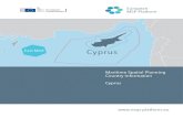 MSP in general · 4 MSP Country Information Profile Cyprus – February 2020 Maritime Spatial Planning (MSP) authorities and legislation General The MSP Law1 (Law 144(Ι)/2017), which