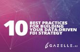 10 FDI STRATEGY - Gazelle.ai · Gazelle.ai is an industry-leading business intelligence and investment attraction platform that supports the targeting process. Among its many features