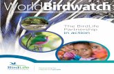 The BirdLife Partnership in action · Asia: Asad R Rahmani (India), Anabelle E Plantilla (Philippines) Caribbean and North America: Ben Olewine IV (USA), Peg Olsen (USA) Central and