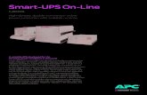 Smart-UPS On-Line - Dakel · 2016. 7. 15. · Schneider Electric, APC, Smart-UPS, PowerChute, SmartSlot, Modbus, and Symmetra are trademarks owned by Schneider Electric Industries
