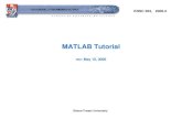 MATLAB - Tutorialkasim/.../matlab/...MATLABtutorial.pdf · • “MATLAB is a high-level technical computing language and interactive environment for algorithm development, data visualization,
