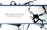 Attitude Control · Attitude Control is the core of the quadrotor and keeps it up in the air. In contrast to other aircraft systems (e.g. planes, helicopters), quadrotors are instable