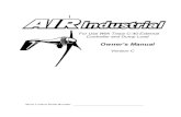 AIR Industrial Manual REV C - NoOutage · air industrial manual document #0054 rev c southwest windpower 10/16/2001 6 1.3 installation caution: installation procedures must be performed