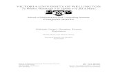 VICTORIA UNIVERSITY OF WELLINGTON Te Whare Wananga o te …homepages.mcs.vuw.ac.nz/~marcus/manuscripts/CS-TR-05-2.pdf · Te Whare Wananga o te Upoko o te Ika a Maui School of Mathematical