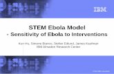 STEM Ebola Model - Eclipse · Towers S, et.al., (2014) Temporal Variations in the Effective Reproduction Number of the 2014 West Africa Ebola Outbreak. . PLOS Currents Outbreaks 2014