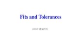 Fits and Tolerances - KSU 2019. 4. 25.آ  Dimensional Tolerances . Some of the dimensional tolerances