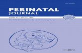 PERINATAL · 2015. 2. 11. · PERINATAL JOURNAL Volume 13 / Issue 3 / September 2005 The Official Publication of Perinatal Medicine Foundation On behalf of the Perinatal Medicine