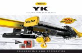 YK - ces-cranes.com · 2020. 2. 10. · Yale YK is built to the highest industry standards. Working together, these low-maintenance components provide best-in-class performance, high