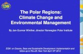 The Polar Regions: Climate Change and Environmental Managementsustainabledevelopment.un.org/content/documents/1763UN_Expert… · The Polar Regions: Climate Change and Environmental