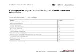 CompactLogix EtherNet/IP Web Server Module Installation ......CompactLogix EtherNet/IP Web Server Module 5 Rockwell Automation Publication 1768-IN007B-EN-P - August 2010 Environment