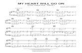 Celine Dion - My Heart Will Go Onfreedomsheets.com/sheets/Celine Dion - My Heart Will Go... · 2020. 10. 21. · title: celine dion - my heart will go on author: freedomsheets.com