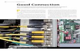 28 CONNECTIVITY Good Connection · 2020. 8. 28. · Kollmeyer got in touch with Larry Jacob, Sr. Sales Engineer for Turck representative MTech, who was a key to the cabling and connectivity