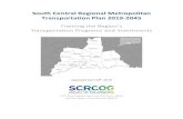 South Central Regional Metropolitan Transportation Plan 2019 ...South Central Regional Metropolitan Transportation Plan 2019‐2045 Framing the Region’s Transportation Programs and