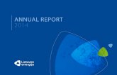 ANNUAL REPORT 2014 report 2014_0.pdf6 2014 ANNUAL REPORT Key financial indicators of the Lietuvos Energija group 2011 m. 2012 m. 2013 m. 2014 m. Change during 2014-2013 +/- % Revenue
