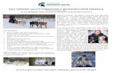 DOG SLEDDING and ICE FORMATIONS in MICHIGAN’S ......a bit of Upper Peninsula winter splendor with a trip to Tahquamenon Falls State Park where Park Naturalist and MSU alum Theresa