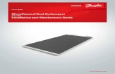 Serice guide Installation, Operation and MicroChannel Heat … · 2021. 1. 8. · Danfoss Microchannel Heat Exchangers (MCHEs) . We recommend that you read this manual carefully before