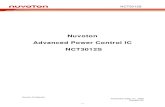 Nuvoton Advanced Power Control IC NCT3012Snatisbad.org/NAS/refs/Nuvoton_NCT3012S.pdf · NCT3012S. Nuvoton . Advanced Power Control IC . NCT3012S . Nuvoton Confidential Publication