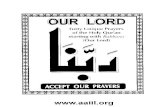 Our Lord Accept our Prayers (Part 1) — Forty Unique Prayers ......Title Our Lord Accept our Prayers (Part 1) — Forty Unique Prayers of the Holy Quran Starting with Rabbana (Our