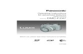 Model No. - Panasonic...31 Tripod receptacle (P175) 32 Release lever (P18) 33 Card/Battery door (P18) 34 DC coupler cover • When using an AC adaptor, ensure that the Panasonic DC
