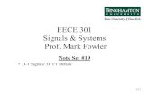 EECE 301 Signals & Systems Prof. Mark Fowlerws.binghamton.edu/fowler/Fowler Personal Page/EECE301... · 2012. 8. 31. · 1/17 EECE 301 Signals & Systems Prof. Mark Fowler Note Set
