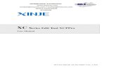 XC series Edit Tool XCPPro · XC s eries Edit Tool XCPPro User Manual WUXI XINJE ELECTRIC CO., LTD.
