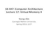 18-447: Computer Architecture - Carnegie Mellon Universityece447/s13/lib/exe/fetch.php?...Carnegie Mellon University Spring 2013, 2/27 Upcoming Schedule •Friday (3/1): Lab 3 Due