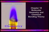 Chapter 10 Molecular Geometry and Chemical Bonding Theory...Chapter 10 Molecular Geometry and Chemical Bonding Theory 10 | 1 Molecular geometry •General shape of a molecule •Determined