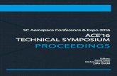 SC Aerospace Conference & Expo 2016 ACE’16 TECHNICAL … · 2020. 12. 15. · ACE’16 – ADCP 2016 Workshop Bio 9:00 – 9:10am Opening by Chair Michel van Tooren, Professor,