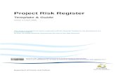 Risk Register Template · Web view - Risk Register (as at dd-mm-yyyy) PM 007 Project Risk Register: Guide Tasmanian Government Project Management Framework ii