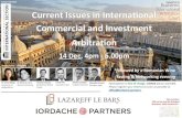 MEDIA PARTNER urrent Issues in International ommercial and … · 2017. 12. 7. · Adrian Iordache Iordache Partners MEDIA PARTNER urrent Issues in International ommercial and Investment