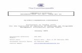 COMMONWEALTH SECRETARIAT · Web viewThe system has now become very hard to maintain and has become somewhat of a burden for end users who find its interface quite un-friendly. With