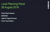 Local Planning Panel 28 August 2019 - City of Sydney€¦ · • 242 owners and occupiers notified • 1 submission received 3. submission • why is Church Street being closed for