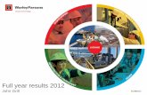 chemicals | resources - Full year results 2012/media/Files/W/WorleyParsons-V2/... · 2020. 1. 20. · The IFRS financial information contained within this presentation has been derived