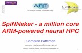 SpiNNaker - a million core ARM-powered neural HPCapt.cs.manchester.ac.uk/people/cpatterson/siliconvalley.pdf1 SpiNNaker - a million core ARM-powered neural HPC The Advanced Processor