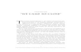CHaPTer oNe “we Came so Close”graphics8.nytimes.com/packages/pdf/books/excerpt-how-the...“We Came So Close” 5 ernment’s NSa (National Security agency and its spy satellite