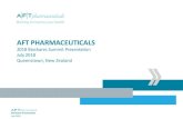 AFT PHARMACEUTICALS - Bioshares...Queenstown, New Zealand Bioshares Presentation July 2018 IMPORTANT NOTICE This presentation has been prepared by AFT Pharmaceuticals Limited (“AFT”),